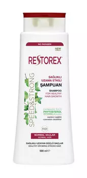 Шампунь для здорового роста нормальных волос Restorex Shampoo For Healthy Hair Growth Normal Hair