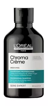 Шампунь-крем для нейтрализации красного оттенка темных волос L'Oreal Professionnel Serie Expert Chroma Crme Shampoo