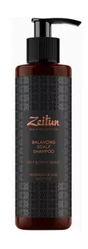 Шампунь от перхоти с шалфеем и розовым деревом Zeitun Men's Collection Balancing Scalp Shampoo