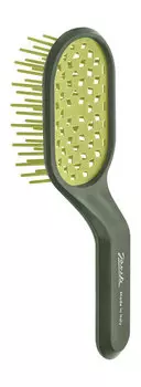 Щетка для влажных и запутанных волос Janeke Curvy Bag Vented Brush Lime