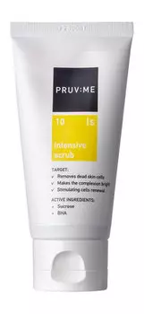 Скраб с BHA для интенсивного очищения лица PRUV:ME Is 10 Intensive Scrub