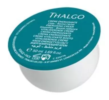 Сменный блок энергизирующего крема для сияния и коррекции морщин Thalgo Spiruline Boost Energising Cream Refill
