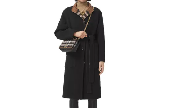 Burberry Женское Пальто, цвет Black