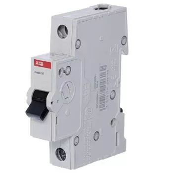Выключатель автоматический модульный ABB Basic M 1п C 20А 4.5кА BMS411C20 2CDS641041R0204