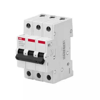 Выключатель автоматический модульный ABB Basic M 3п C 63А 4.5кА BMS413C63 2CDS643041R0634