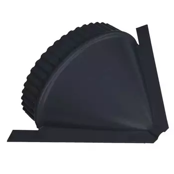 Заглушка конусная для полукруглого конька Grand Line Quarzit lite Ral 7024