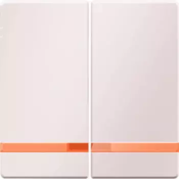 Выключатель Berker Q.3 двухклавишный с подсветкой 10А/250 В~ слоновая кость с эффектом бархата