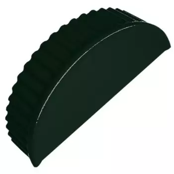 Заглушка торцевая для полукруглого конька Grand Line Pe RR11