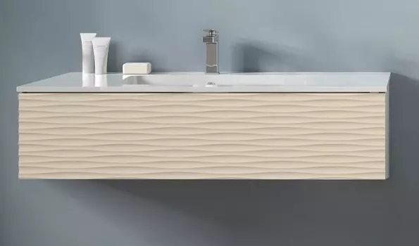 Тумба для комплекта Cezares Bali BABS1051C.601 bianco laccato opaco