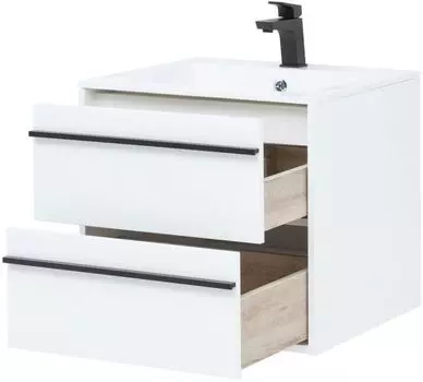 Тумба под раковину Aquanet Lino 60 00253901 белый
