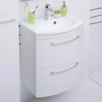 Тумба для комплекта De Aqua Лонг 60 белая