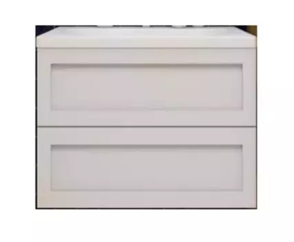 Тумба под раковину Art&Max Platino AM-Platino-600-2C-SO-BM-Cer белый