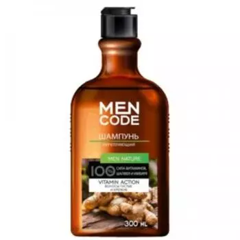 Шампунь для волос Men Code Men Nature укрепляющий, 300 мл