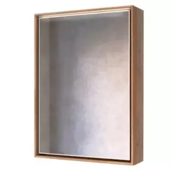 Шкаф зеркальный Frame с подсветкой, розеткой