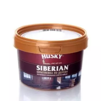 Шпатлевка по дереву Husky, сосна, 0,4 кг