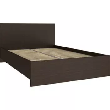 Кровать Compass Анастасия АН-20К венге луизиана 200x120 без накладки МДФ