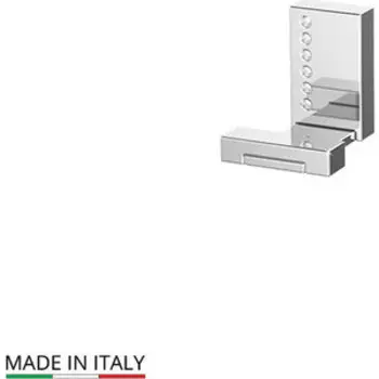 Крючок Lineag Tiffany Lux хром - стразы (TIF 901)