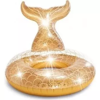 Круг надувной Intex 56258, Intex, Надувной круг Русалочка, 175х119см, от 9 лет