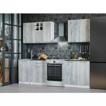 Кухня Mebel Ars Глория 1,9 м (Ателье Светлый)