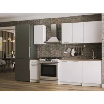 Кухня Mebel Ars Лион 1,8 м (белый)