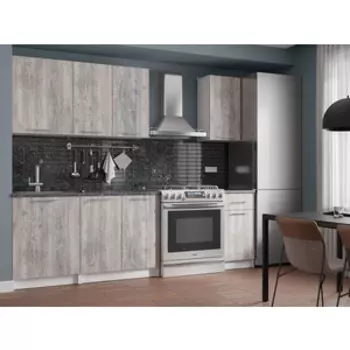 Кухня Mebel Ars Лион 1,8 м (Ателье Светлый)
