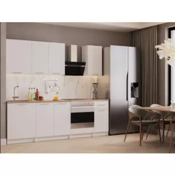 Кухня Mebel Ars Моника 2,4 м (белый)