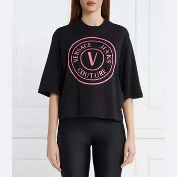 Футболка оверсайз Versace, черный