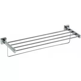 Полка для полотенец 60 см матовый хром Nofer Classic 09036.S