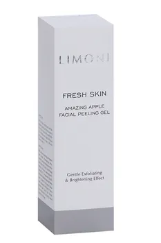 Гель-скатка Limoni Fresh Skin д/лица с фрукт экстр, 100 мл