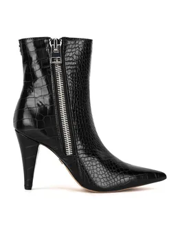 Ботильоны на блочном каблуке Nine West, черный