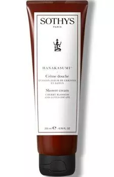 Sothys Shower Cream - Крем-гель для душа с цветками вишни и лотоса 200 мл