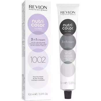 Revlon Professional Nutri Color Filters - Прямой краситель без аммиака оттенок 1002 Светлая платина 100 мл