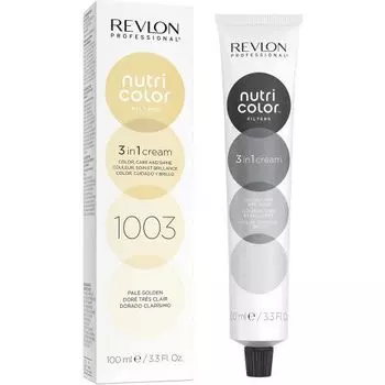 Revlon Professional Nutri Color Filters - Прямой краситель без аммиака оттенок 1003 Светлое золото 100 мл