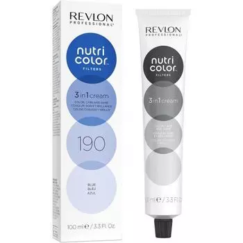 Revlon Professional Nutri Color Filters - Прямой краситель без аммиака оттенок 190 Синий 100 мл
