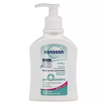 Sanosan - Детское средство для купания 2в1 200 мл