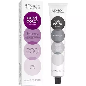 Revlon Professional Nutri Color Filters - Прямой краситель без аммиака оттенок 200 Фиолетовый 100 мл