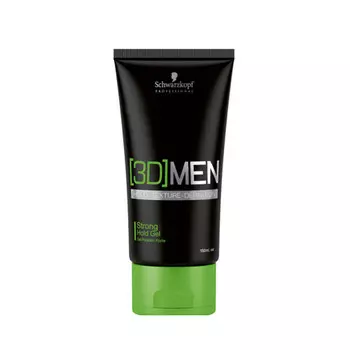 Schwarzkopf [3D]Men - Гель для волос сильной фиксации 150 мл