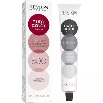 Revlon Professional Nutri Color Filters - Прямой краситель без аммиака оттенок 500 Фиолетово-Красный 100 мл