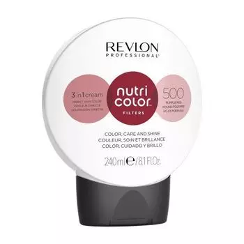 Revlon Professional Nutri Color Filters - Прямой краситель без аммиака оттенок 500 Фиолетово-Красный 240 мл