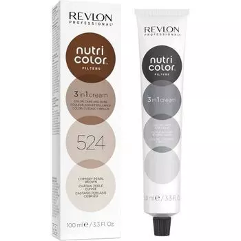 Revlon Professional Nutri Color Filters - Прямой краситель без аммиака оттенок 524 Коричневый Медно-Перламутровый 100 мл