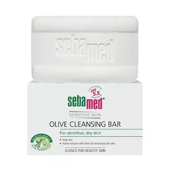 Sebamed Sensitive Skin - Мыло для лица оливковое 150 гр