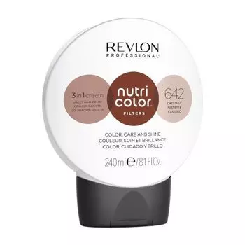 Revlon Professional Nutri Color Filters - Прямой краситель без аммиака оттенок 642 Каштановый 240 мл