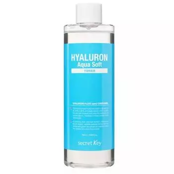 Secret Key Hyaluron Aqua Soft - Тонер для лица с гиалуроновой кислотой 500 мл