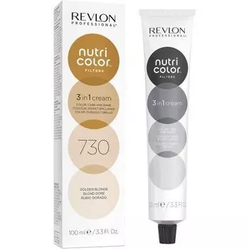 Revlon Professional Nutri Color Filters - Прямой краситель без аммиака оттенок 730 Золотистый блондин 100 мл
