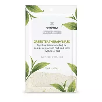 Sesderma Beautytreats Green Tea Therapy Mask – Маска увлажняющая для лица