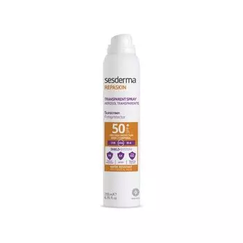 Sesderma Repaskin SPF 50 – Спрей солнцезащитный прозрачный для тела 200 мл