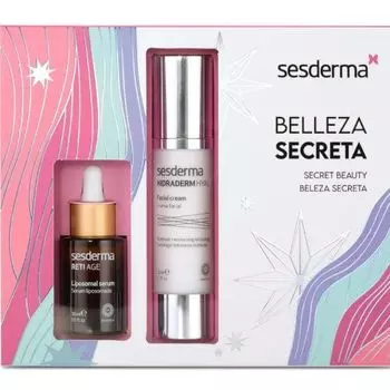 Sesderma Reti Age - Набор Секретная Красота (Reti Age Сыворотка антивозрастная 30 мл, Hidraderm Hyal Крем увлажняющий для лица 50 мл)