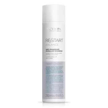 Revlon Professional ReStart Balance Anti-Dandruff Micellar Shampoo - Мицеллярный шампунь для кожи головы против перхоти и шелушений 250 мл
