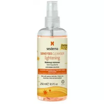 Sesderma Sensyses Cleanser Lightening - Лосьон липосомальный для снятия макияжа для пигментированной и тусклой кожи 250 мл
