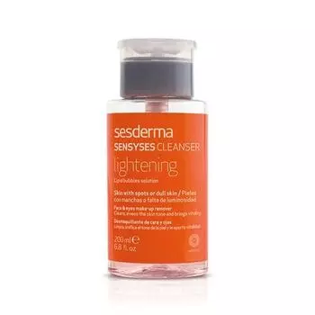 Sesderma Sensyses Cleanser – Липосомальный лосьон для снятия макияжа для пигментированной и тусклой кожи 200 мл